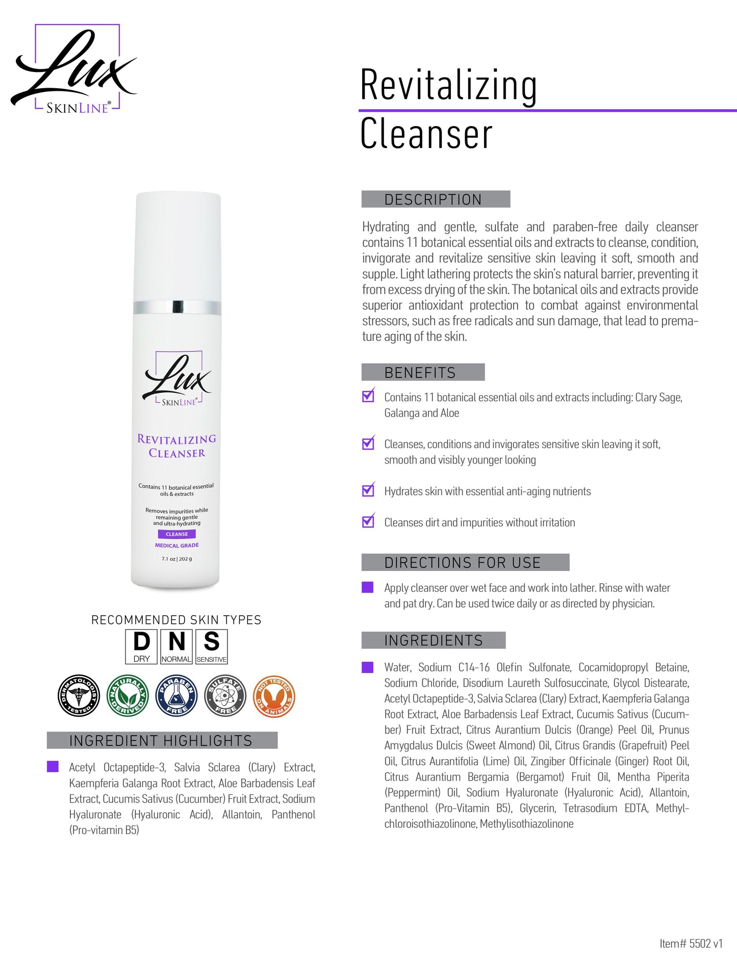 Revitalizing Cleanser